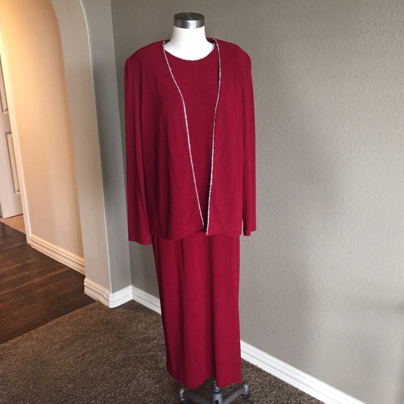 VINTAGE Y2K ALEX Evening Dress & Jacket- Size 14 - Perfect for Holidays!